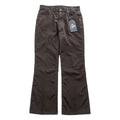 Needles 日本製 ブーツカット スラックス パンツ BOOT-CUT JEAN フレア S ブラウン POLY TWILL DI110 未使用品