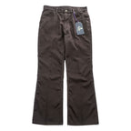 Needles 日本製 ブーツカット スラックス パンツ BOOT-CUT JEAN フレア S ブラウン POLY TWILL DI110 未使用品