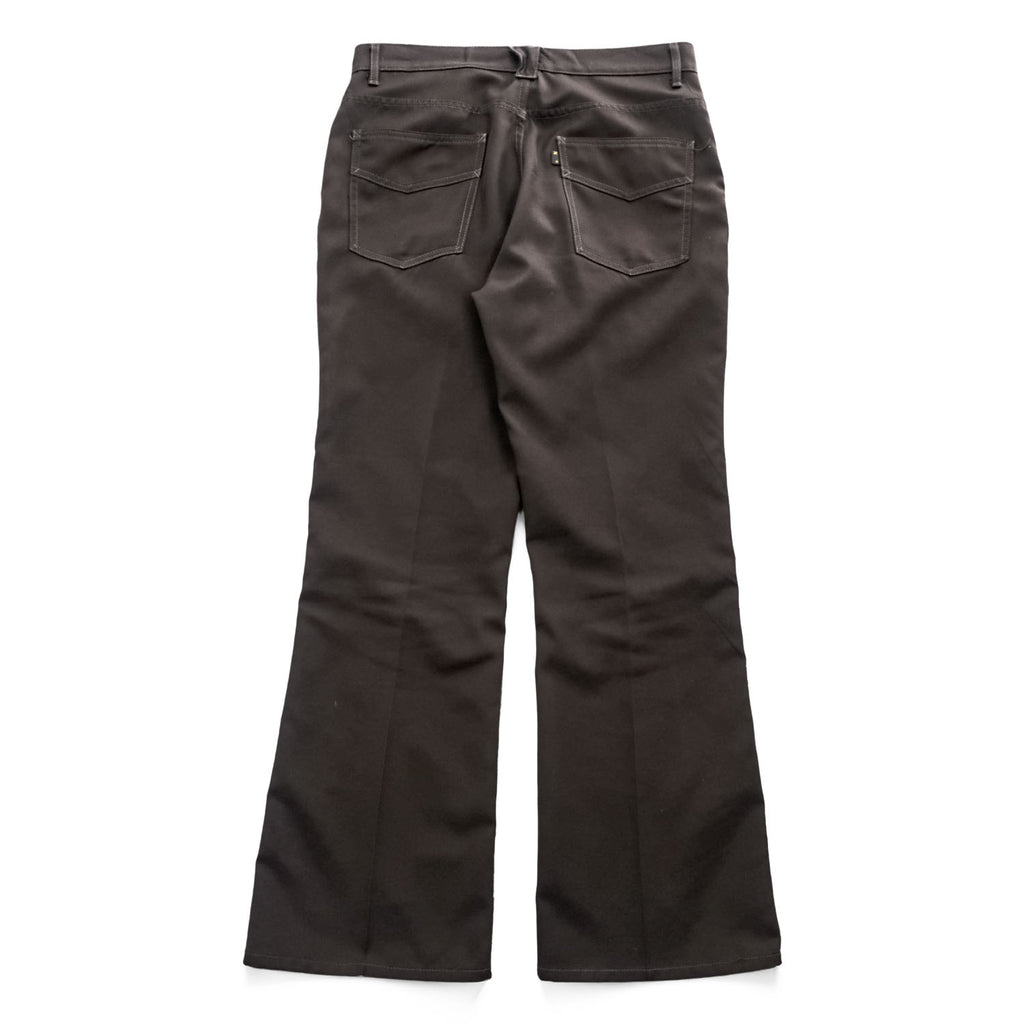 Needles 日本製 ブーツカット スラックス パンツ BOOT-CUT JEAN フレア S ブラウン POLY TWILL DI110 未使用品