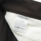 Needles 日本製 ブーツカット スラックス パンツ BOOT-CUT JEAN フレア S ブラウン POLY TWILL DI110 未使用品