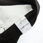 Needles 日本製 ブーツカット スラックス パンツ BOOT-CUT JEAN フレア S ブラウン POLY TWILL DI110 未使用品