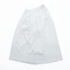 AURALEE 日本製 シームレス 五分袖 Tシャツ SEAMLESS CREW NECK HALF SLEEVE TEE 4 ホワイト A7ST03ST