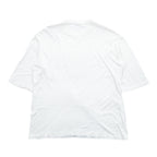 AURALEE 日本製 シームレス 五分袖 Tシャツ SEAMLESS CREW NECK HALF SLEEVE TEE 4 ホワイト A7ST03ST