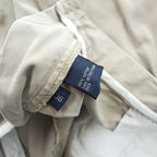 Polo Ralph Lauren 90年代 ヴィンテージ プリーツショーツ ANDREW SHORT ポロチノ ショートパンツ ハーフパンツ L ベージュ 2タック