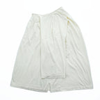 J.S HOMESTEAD ( JOURNAL STANDARD ) 日本製 ヘンリーネック ルーズシルエット ネップ Tシャツ M ホワイト UNION MADE 21-071-470-1570-2-0