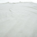 J.S HOMESTEAD ( JOURNAL STANDARD ) 日本製 ヘンリーネック ルーズシルエット ネップ Tシャツ M ホワイト UNION MADE 21-071-470-1570-2-0