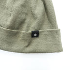 snow peak 日本製 ニットキャップ ビーニー BRING Material カーキ HOME CAMP AC-20SU501