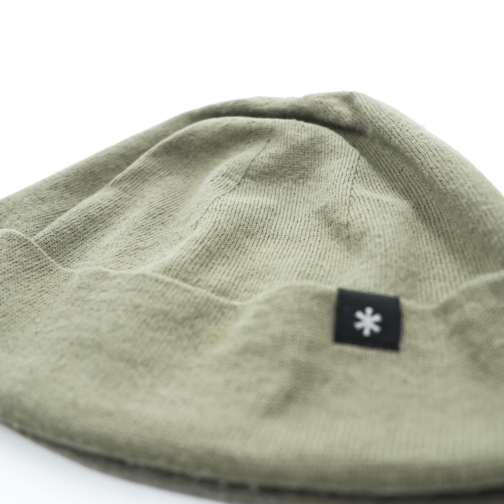 snow peak 日本製 ニットキャップ ビーニー BRING Material カーキ HOME CAMP AC-20SU501