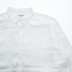 COUNTRY ROAD アイリッシュリネン 長袖シャツ XXL ホワイト 麻 ビッグサイズ REGULAR FIT ボタンダウン