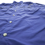 Columbia バハマII フィッシングシャツ ナイロン 長袖シャツ L ネイビー メッシュ BAHAMA 2 PFG フィッシング OMNI-SHADE UPF50 ボタンダウン FM7048
