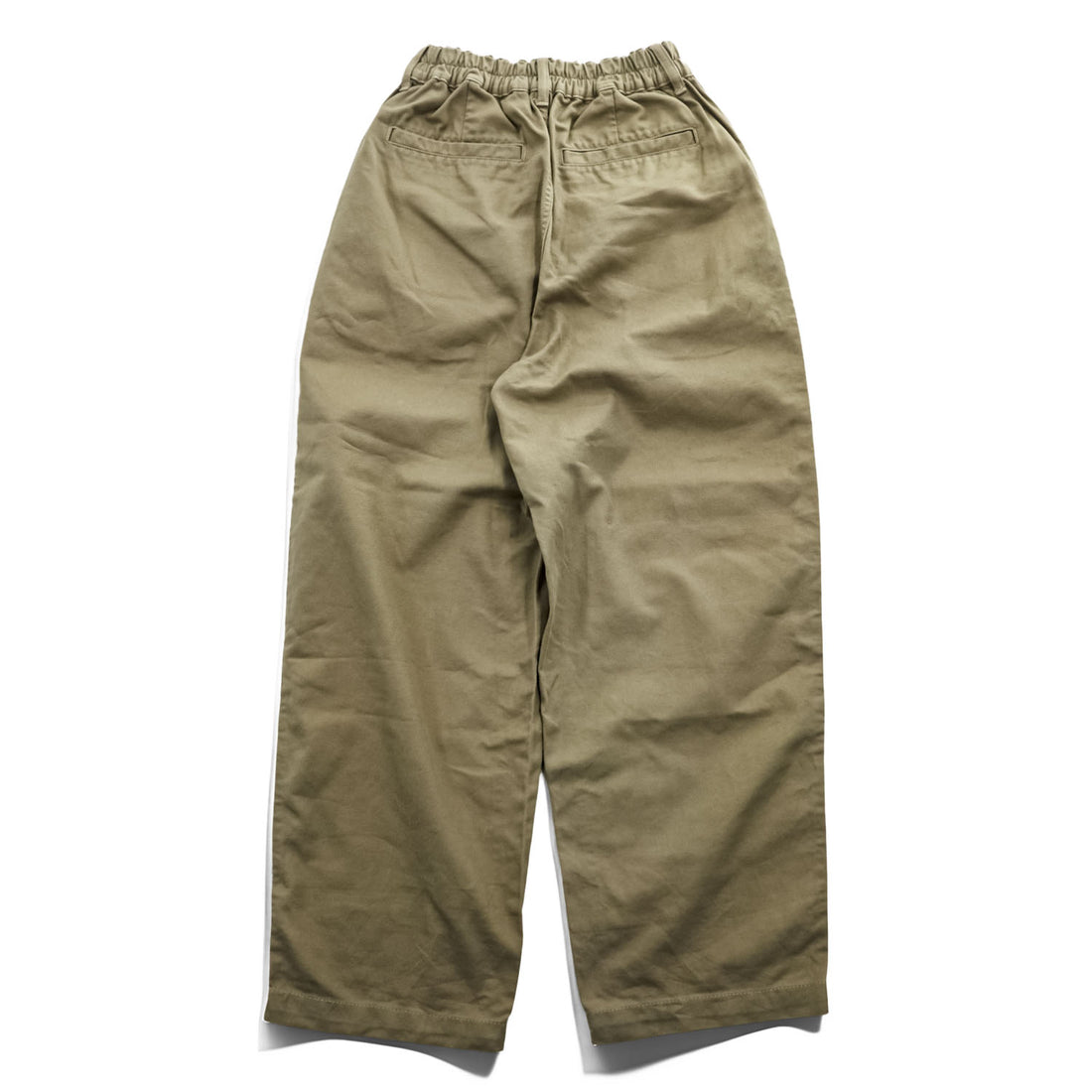 HARVESTY 日本製 ワイド イージーパンツ M ベージュ LOOSE TROUSERS SERGE ルーズトラウザー サージ A12013-1