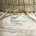 HARVESTY 日本製 ワイド イージーパンツ M ベージュ LOOSE TROUSERS SERGE ルーズトラウザー サージ A12013-1