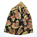 SUN SURF 日本製 アロハシャツ 半袖 オープンカラーシャツ XL ブラック 総柄 THE PINEAPPLE ISLAND 1940's KIHIKIHI SPORTSWEAR 開襟 SS39015