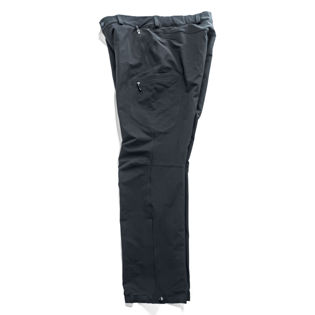 Patagonia アルパインガイドパンツ Alpine Guide Pants シェル アウトドア パンツ L ブラック ストレッチ ポーラテック パワーシールド 裾ジップ 83700