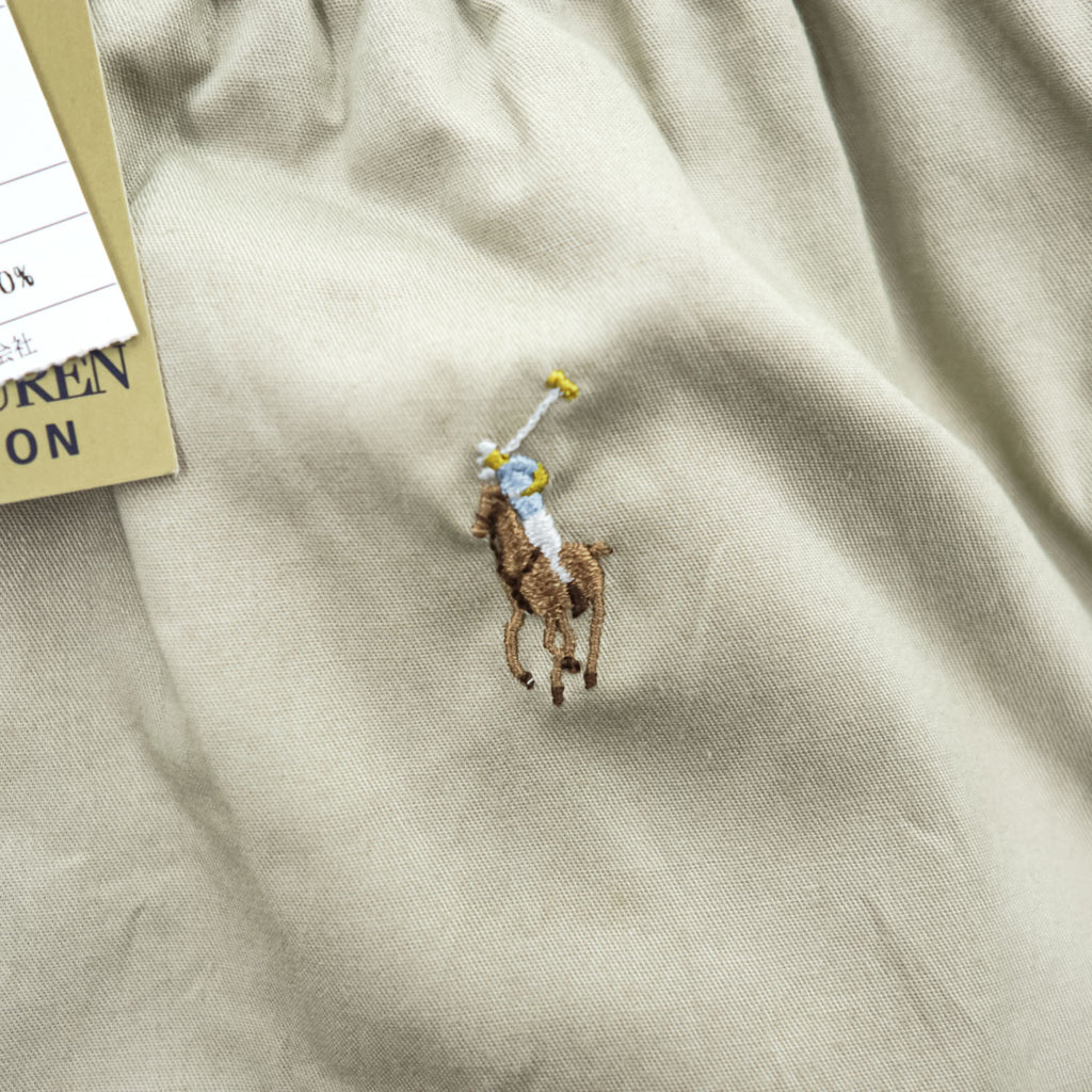 Polo Ralph Lauren イージー ショートパンツ 膝下 ハーフパンツ M ベージュ CHINO COLLECTION R8-4101 未使用品