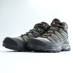 SALOMON トレッキングシューズ ハイキングブーツ X ULTRA 3 WIDE MID GTX 27cm ブラック GORE-TEX ゴアテックス 防水 Orthlite 145464