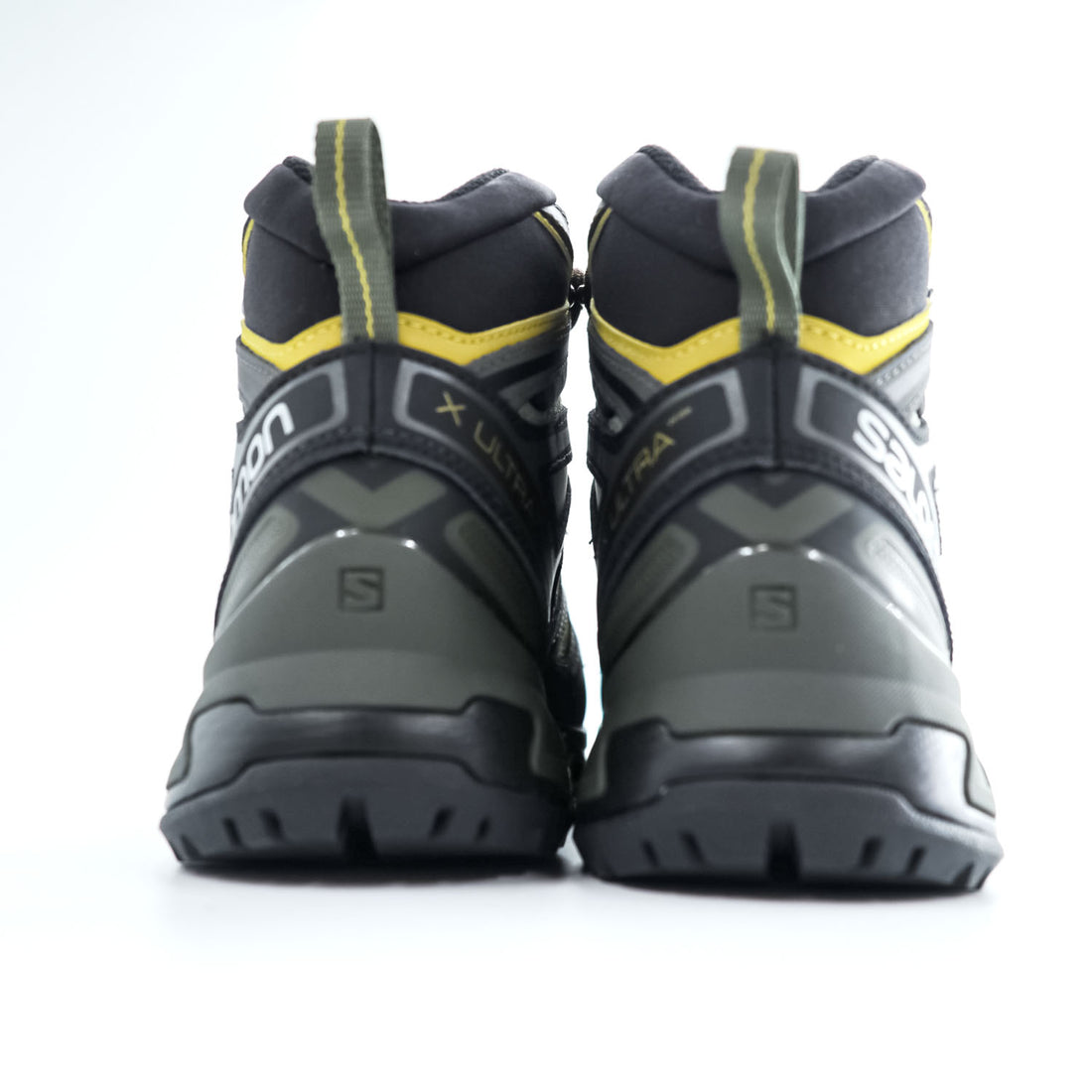 SALOMON トレッキングシューズ ハイキングブーツ X ULTRA 3 WIDE MID GTX 27cm ブラック GORE-TEX ゴアテックス 防水 Orthlite 145464