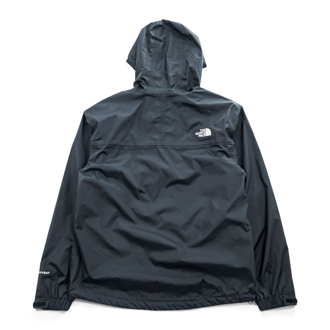 THE NORTH FACE マウンテンパーカー HyVent ハイベント ナイロン アノラック パーカー シェル レインジャケット S リップストップ 防水 ドローコード ハーフジップ APZX