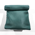 ED ROBERT JUDSON ロールトップ クラッチバッグ PARCEL シュリンクレザー ポーチ グリーン