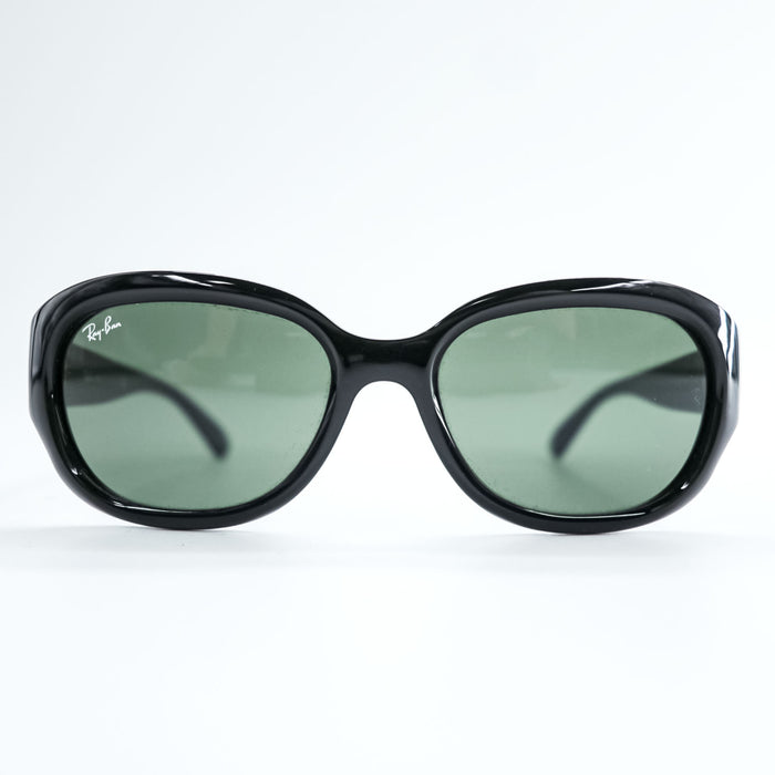 Ray-Ban サングラス バタフライ ブラック HAVANA オーバル RB4198 廃番 601 55_18 3N