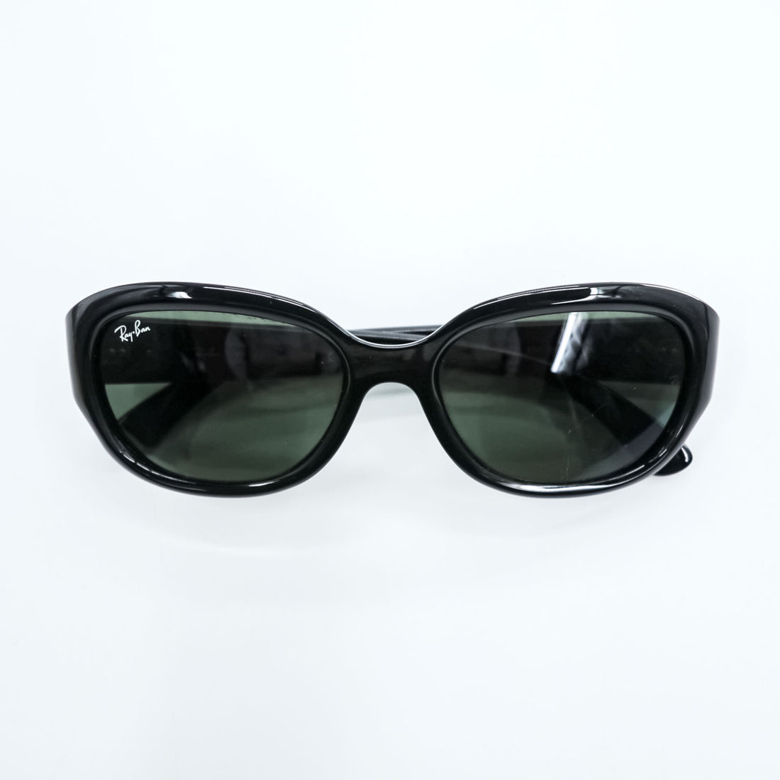 Ray-Ban サングラス バタフライ ブラック HAVANA オーバル RB4198 廃番 601 55_18 3N