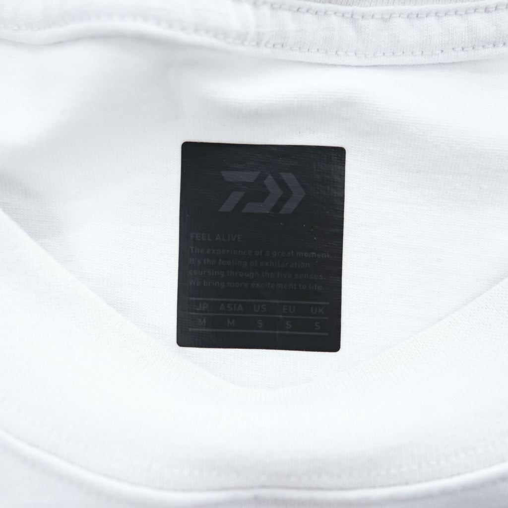 DAIWA PIER39 Tシャツ TECH DRAWSTRING TEE M ホワイト ドローコード BE-36022 未使用品