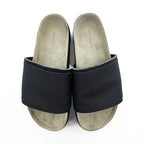 Hender Scheme キャタピラー caterpillar スライド サンダル 26cm ブラック レザー 厚底 コルクフットベッド