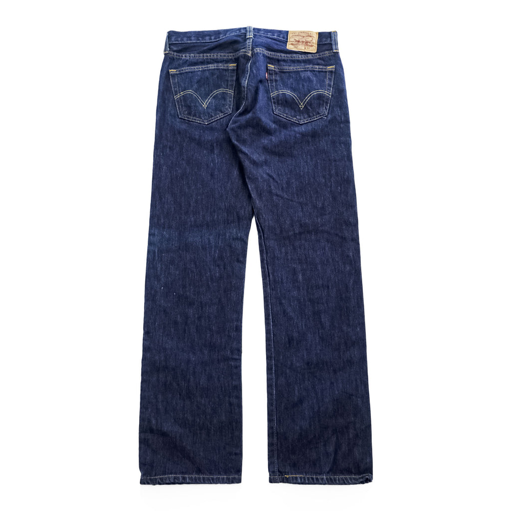 Levi's 00年代 ヴィンテージ 501 デニムパンツ ジーンズ L ボタンフライ USAモデル 濃紺 005010115