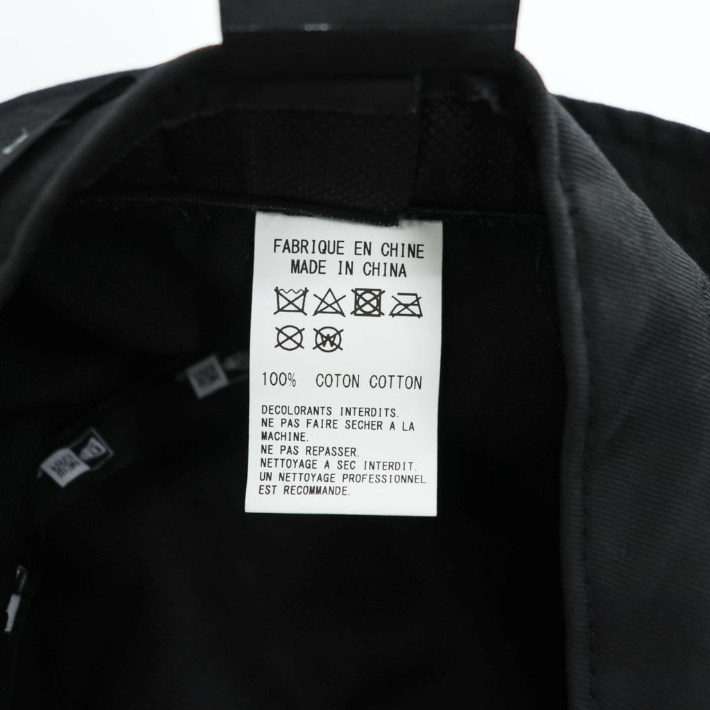 Y's (Yohji Yamamoto) × NEW ERA バケットハット M/L ブラック コットン YE-H12-092