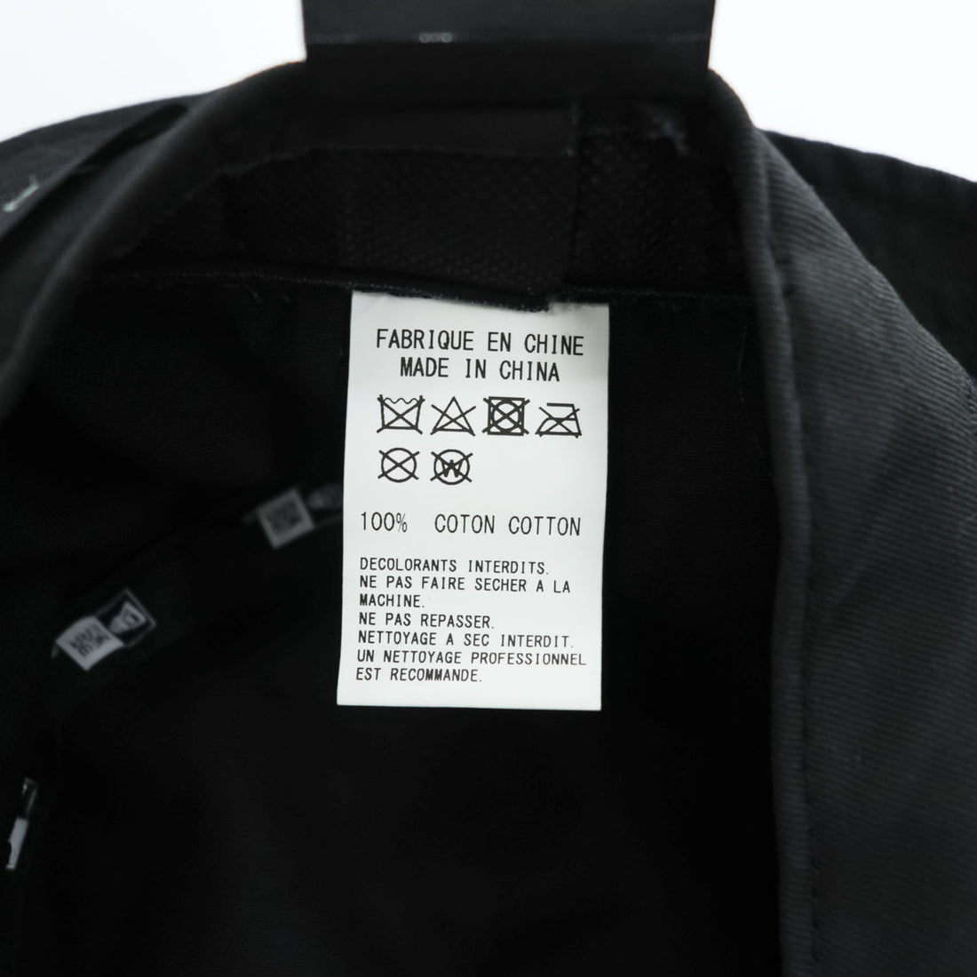 Y's (Yohji Yamamoto) × NEW ERA バケットハット M/L ブラック コットン YE-H12-092