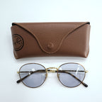 Ray-Ban サングラス ラウンド ボストン ROUND METAL ゴールド ベッコウ カラーレンズ 3582V 2945 51_20 140