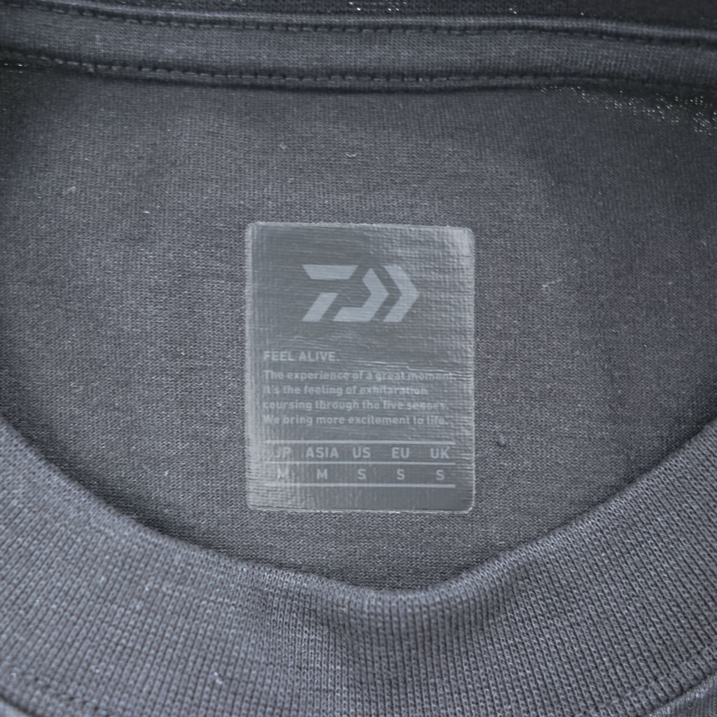 DAIWA PIER39 Tシャツ TECH DRAWSTRING TEE M ブラック ドローコード BE-36022 未使用品