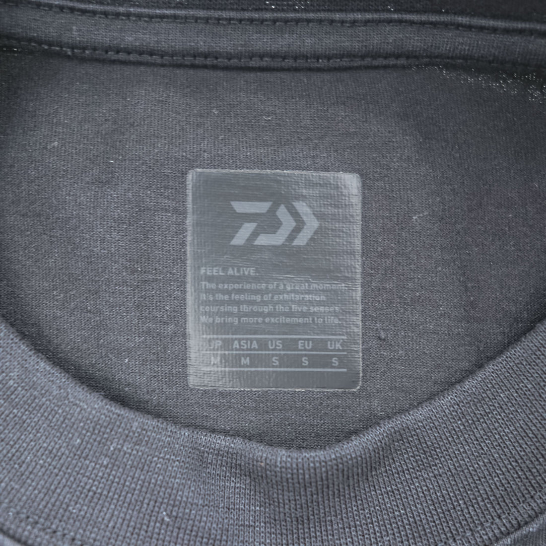 DAIWA PIER39 Tシャツ TECH DRAWSTRING TEE M ブラック ドローコード BE-36022 未使用品