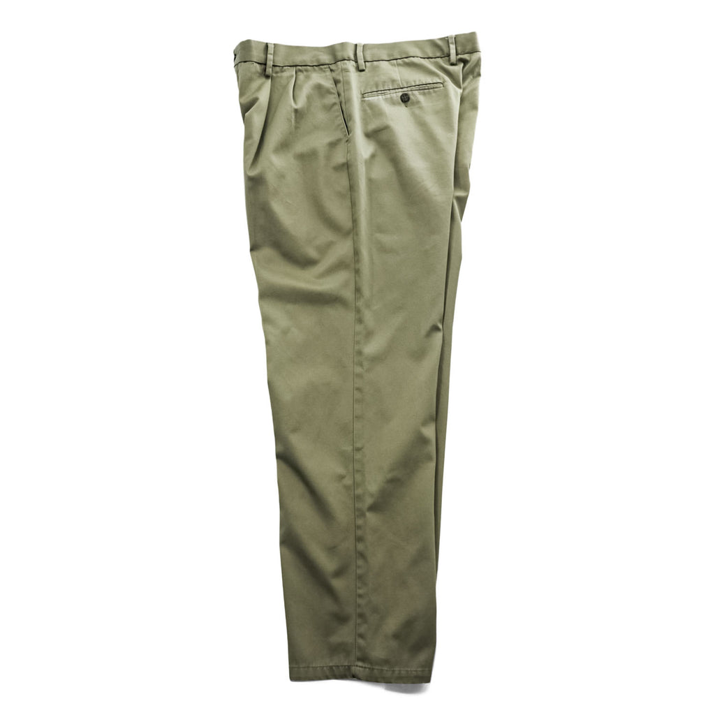 DOCKERS ( Levi's )  2タック ワイド チノパンツ L ベージュ プリーツ SIGNATURE KHAKI CLASSIC FIT