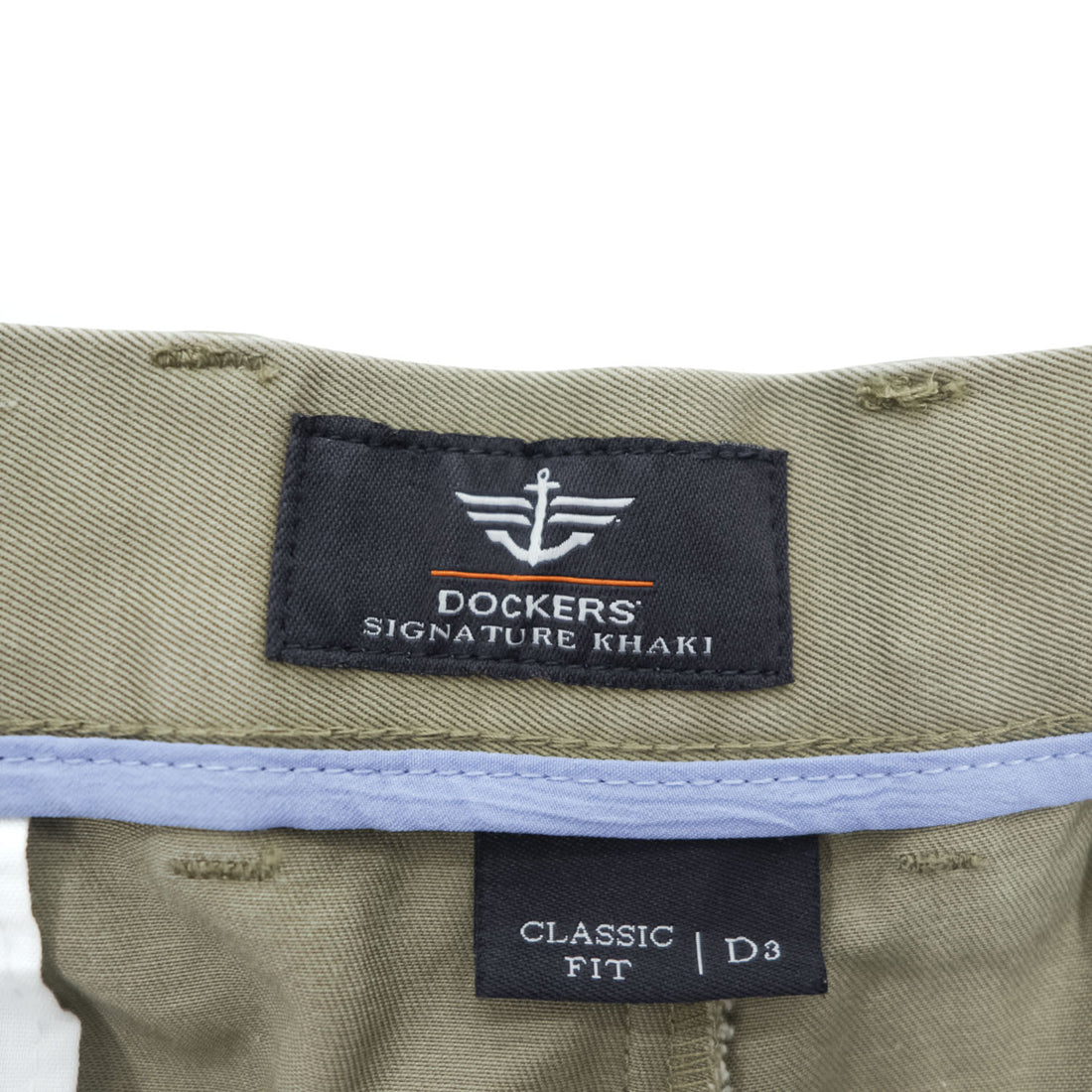 DOCKERS ( Levi's )  2タック ワイド チノパンツ L ベージュ プリーツ SIGNATURE KHAKI CLASSIC FIT