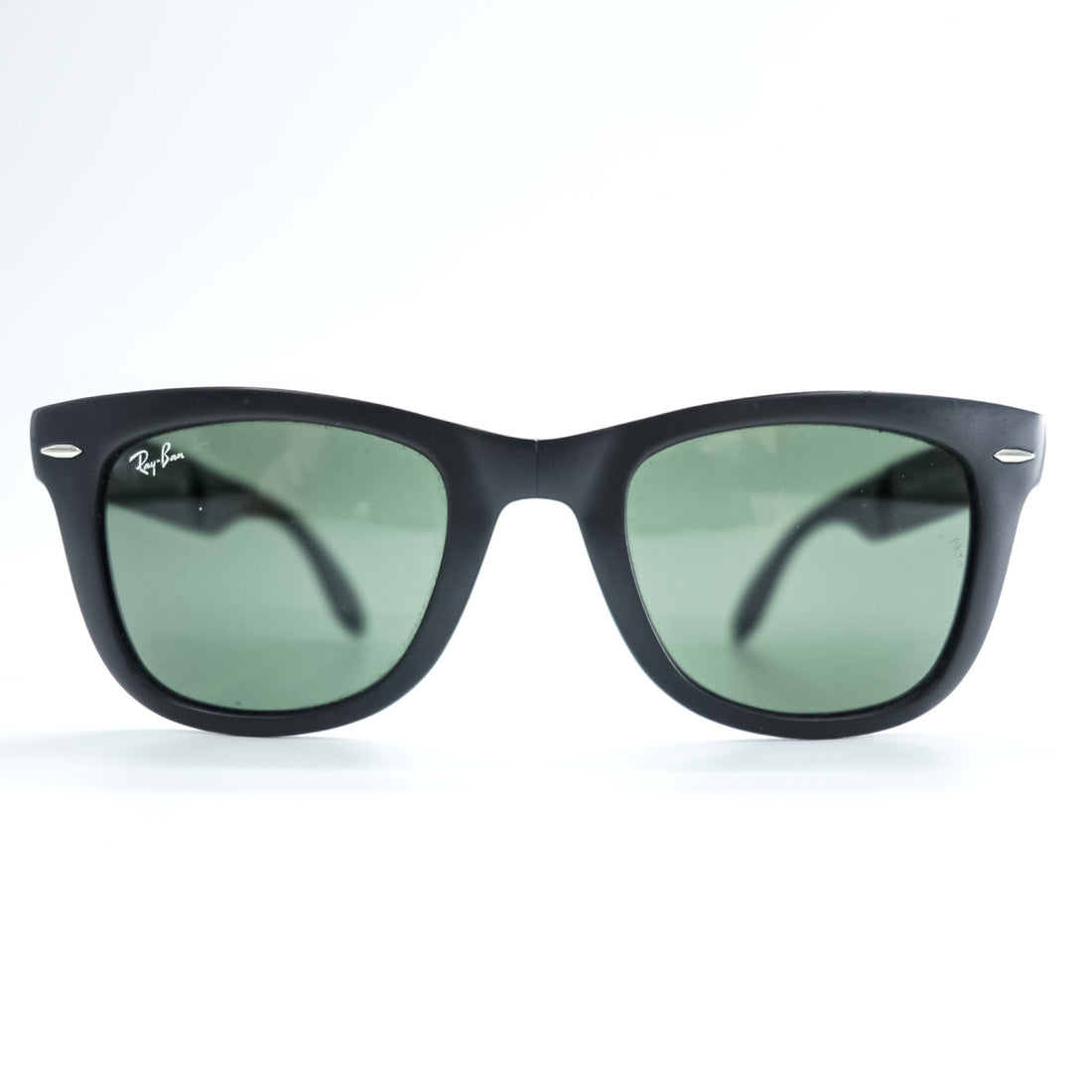 Ray-Ban Italian-made sunglasses, black, folding Wayfarer style, RB4105 601-S 50_22 3N