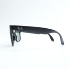 Ray-Ban Italian-made sunglasses, black, folding Wayfarer style, RB4105 601-S 50_22 3N