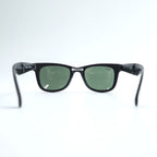 Ray-Ban Italian-made sunglasses, black, folding Wayfarer style, RB4105 601-S 50_22 3N
