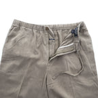 NAUTICA シルク リネン イージーパンツ 麻 スラックス パンツ L ブラウン EXPLORER LOOSE FIT