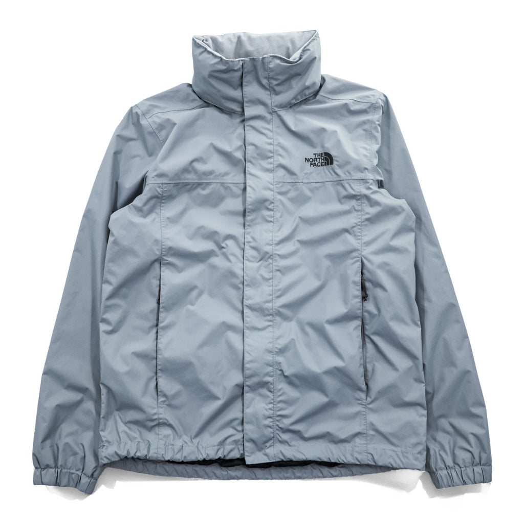 THE NORTH FACE マウンテンパーカー シェル RESOLVE 2 JACKET レインジャケット M グレー 防水 リップストップ フード収納式 DRYVENT 透湿 NF0A2VD5
