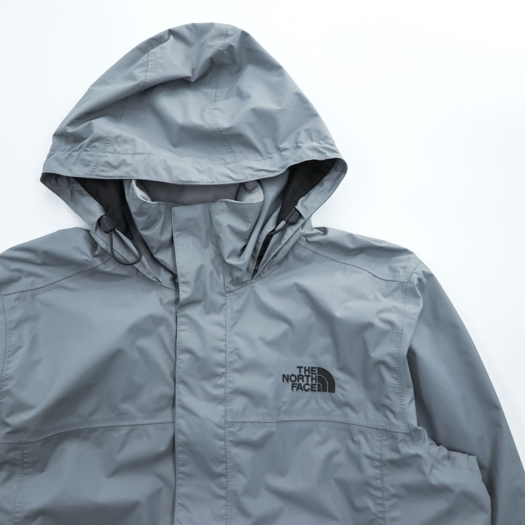 THE NORTH FACE マウンテンパーカー シェル RESOLVE 2 JACKET レインジャケット M グレー 防水 リップストップ フード収納式 DRYVENT 透湿 NF0A2VD5