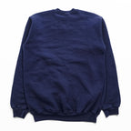 Carhartt K124 NVY Midweight Crewneck Sweatshirt Navy Blue Logo Patch Men’s S