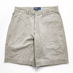Polo Ralph Lauren 90年代 ヴィンテージ ショートパンツ ハーフパンツ M ベージュ PROSPECT SHORT ポロチノ