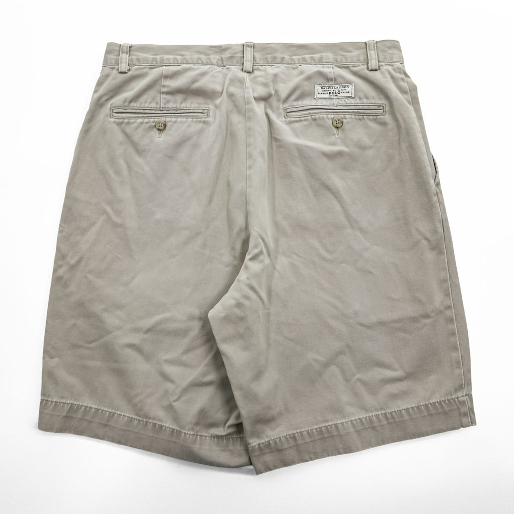 Polo Ralph Lauren 90年代 ヴィンテージ ショートパンツ ハーフパンツ M ベージュ PROSPECT SHORT ポロチノ