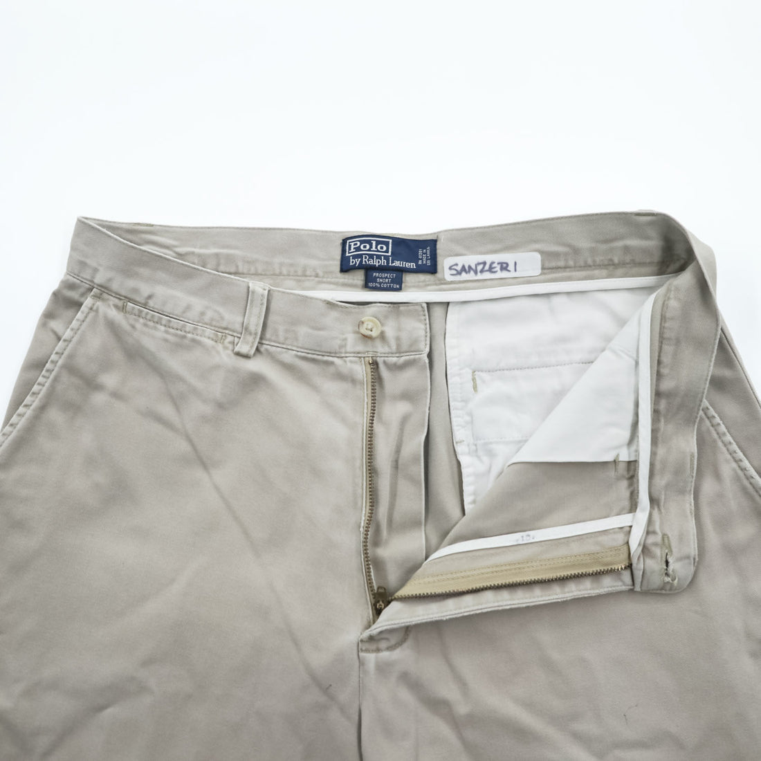 Polo Ralph Lauren 90年代 ヴィンテージ ショートパンツ ハーフパンツ M ベージュ PROSPECT SHORT ポロチノ