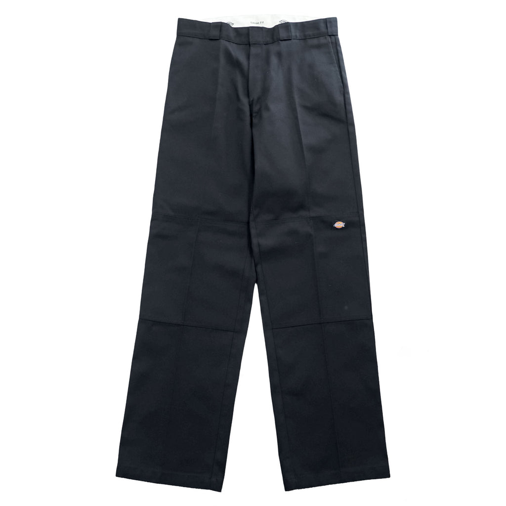 Dickies ダブルニー ワークパンツ 34 x 36 LOOSE FIT ブラック 85283BK チノパンツ