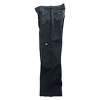 Dickies ダブルニー ワークパンツ 34 x 36 LOOSE FIT ブラック 85283BK チノパンツ