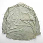 Columbia フィッシングシャツ BAHAMA 2 PFG 長袖シャツ M ベージュ OMNI-SHADE UPF50 ボタンダウン FM7048