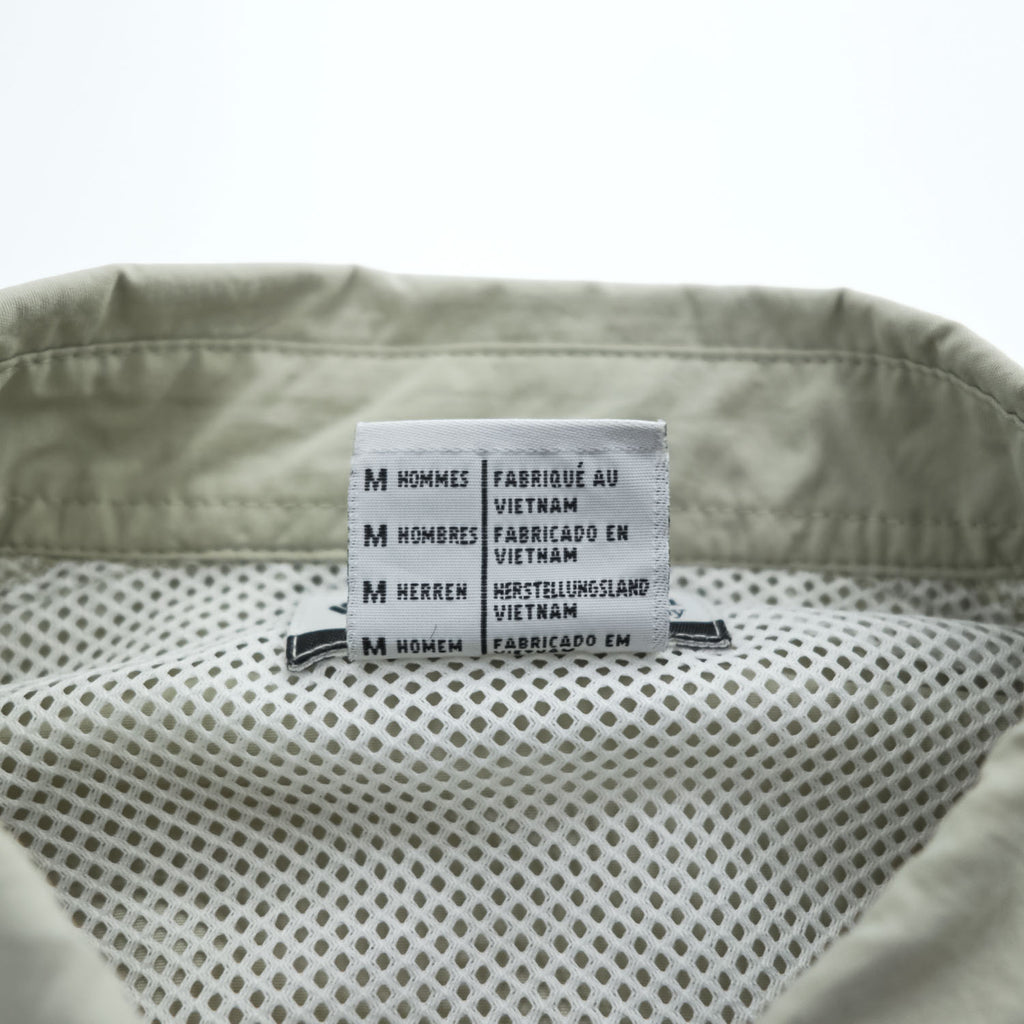 Columbia フィッシングシャツ BAHAMA 2 PFG 長袖シャツ M ベージュ OMNI-SHADE UPF50 ボタンダウン FM7048