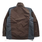 THE NORTH FACE マウンテンジャケット HYVENT 防水 シェル レインジャケット M グレー ブラウン ジップインジップ 透湿 AYTJ
